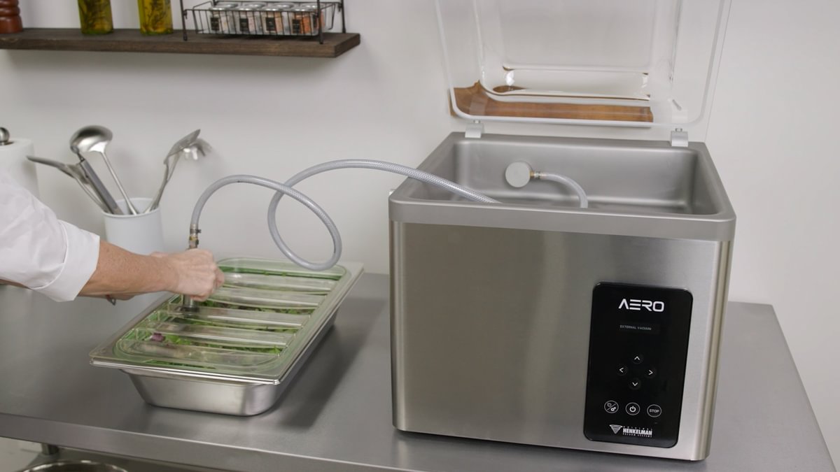 Adaptador externo para contenedores gastronorm